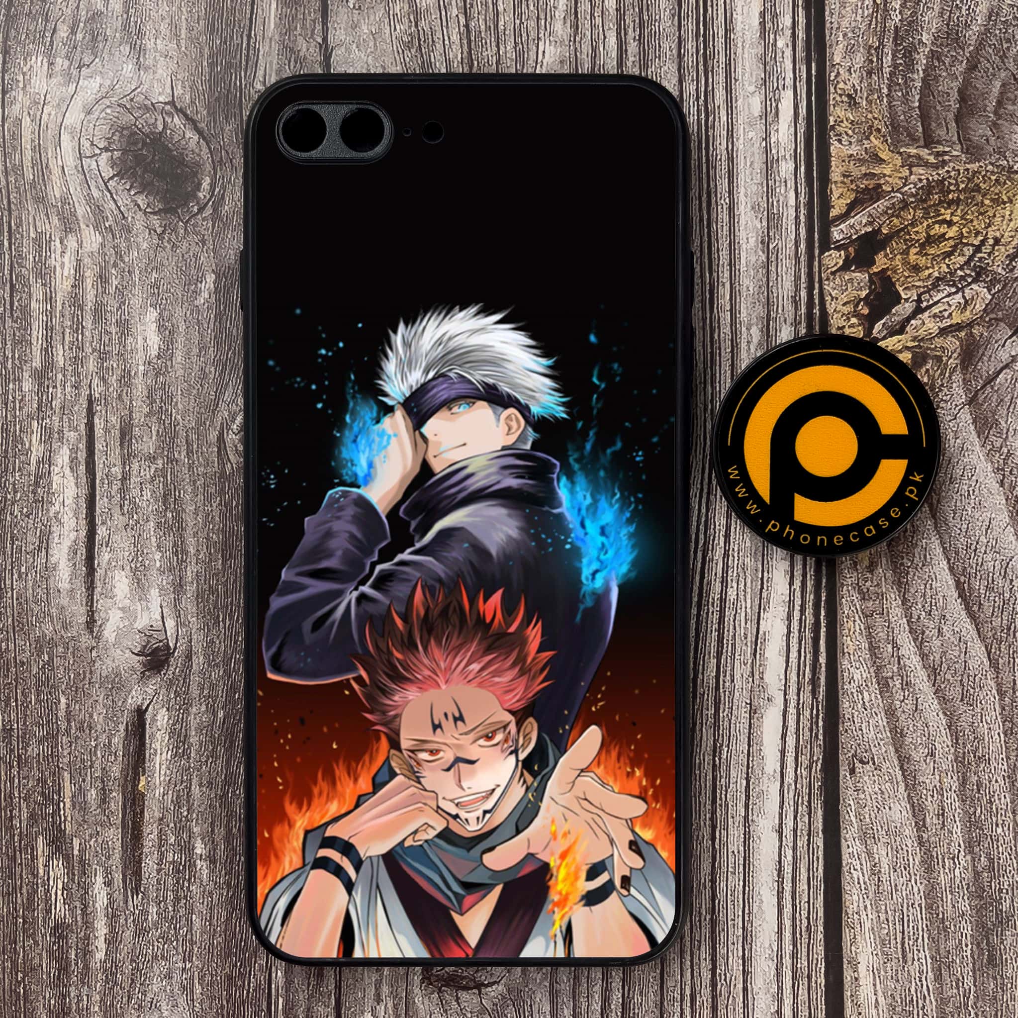 iPhone 7 Plus/ 8 Plus - Anime 2.0 Series - Premium Metal Printed soft Bumper shock Proof Case