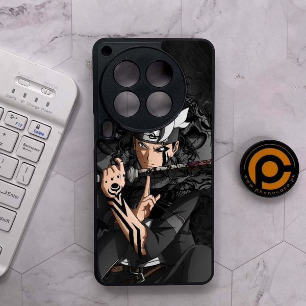 Tecno Camon 30 Premier - Anime 2.0 Series - Premium Metal Printed soft Bumper shock Proof Case