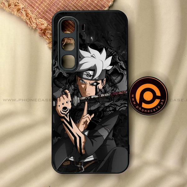 Infinix Hot 60 Pro - Anime 2.0 Series - Premium Metal Printed soft Bumper shock Proof Case