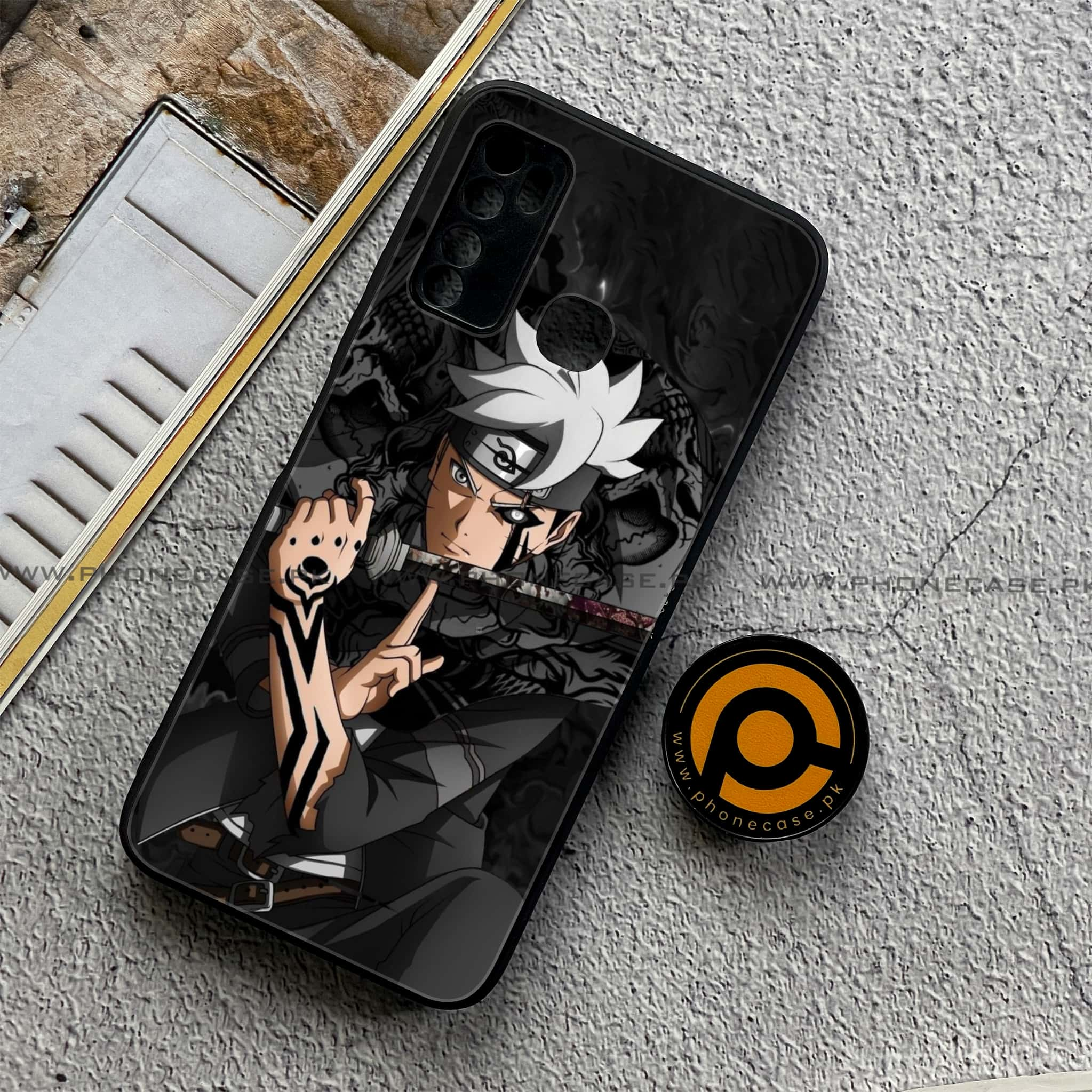 Infinix Note 7 Lite - Anime 2.0 Series - Premium Printed Metal soft Bumper shock Proof Case