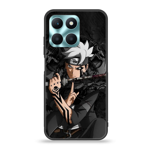 Honor X6a - Anime 2.0 Series - Premium Printed Glass soft Bumper shock Proof Case