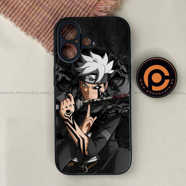 iPhone 17 - Anime 2.0 Series - Premium Printed Glass soft Bumper shock Proof Case