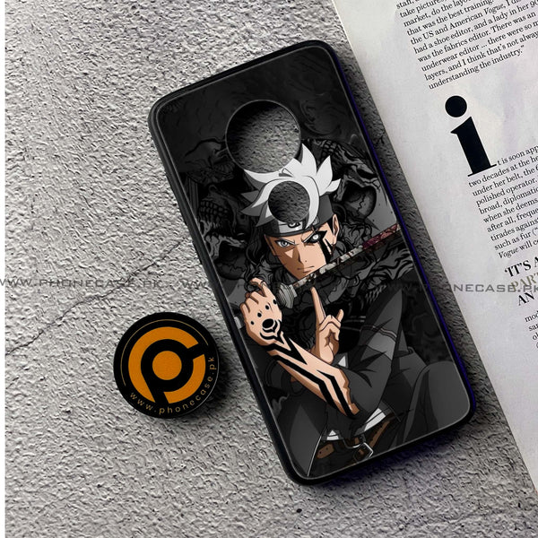 Moto G7 - Anime 2.0 Series - Premium Printed Glass soft Bumper shock Proof Case