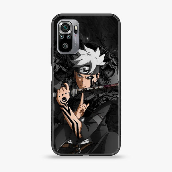 Xiaomi Redmi Note 10S- Anime 2.0 Series - Premium Printed Glass soft Bumper shock Proof Case