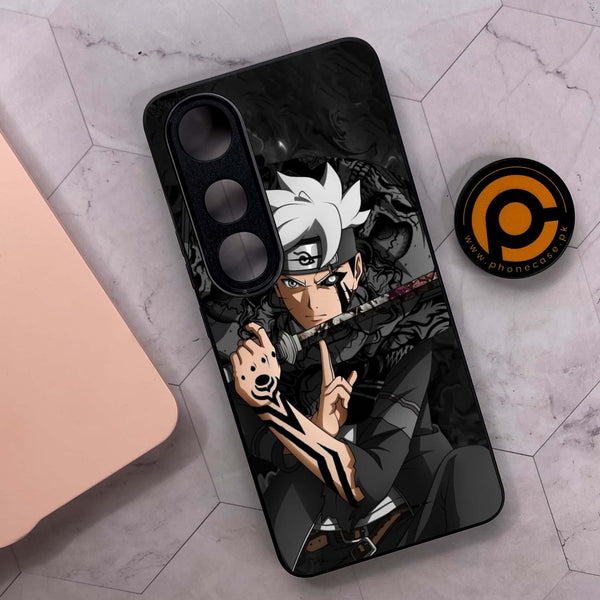 Vivo V50 Lite - Anime 2.0 Series - Premium Metal Printed soft Bumper shock Proof Case