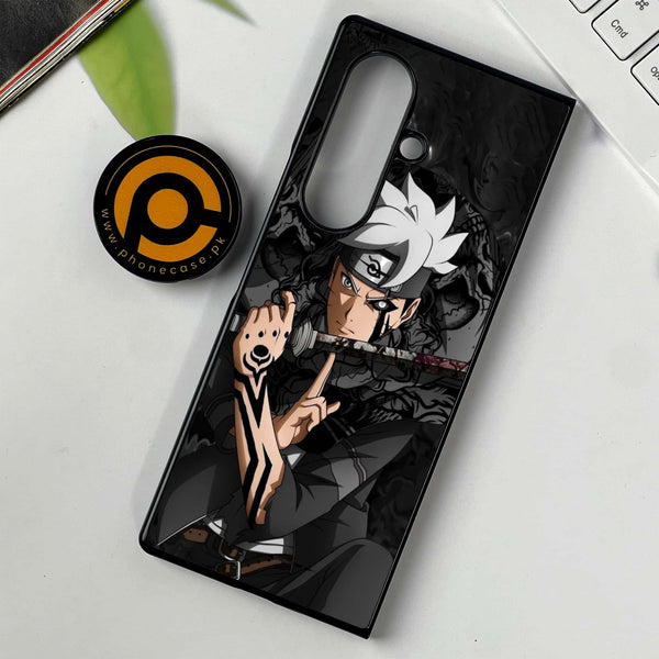 Samsung Galaxy Z Fold 7 - Anime 2.0 Series - Premium Metal Printed soft Bumper shock Proof Case
