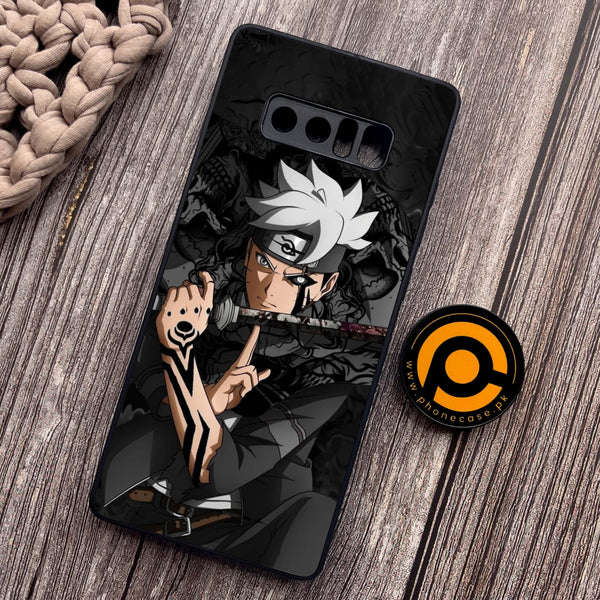Samsung Galaxy Note 8 - Anime 2.0 Design 1 - Premium Metal Printed soft Bumper shock Proof Case CS-34077