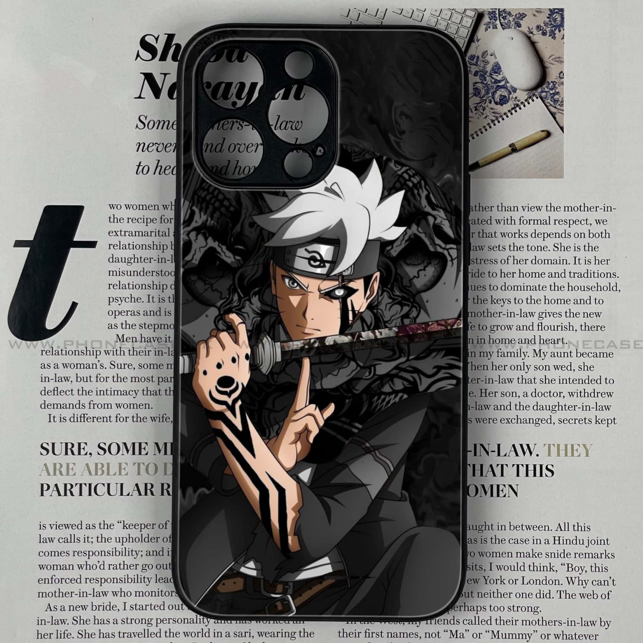 iPhone 14 Pro Max - Anime 2.0 Series - Premium Metal Printed soft Bumper shock Proof Case