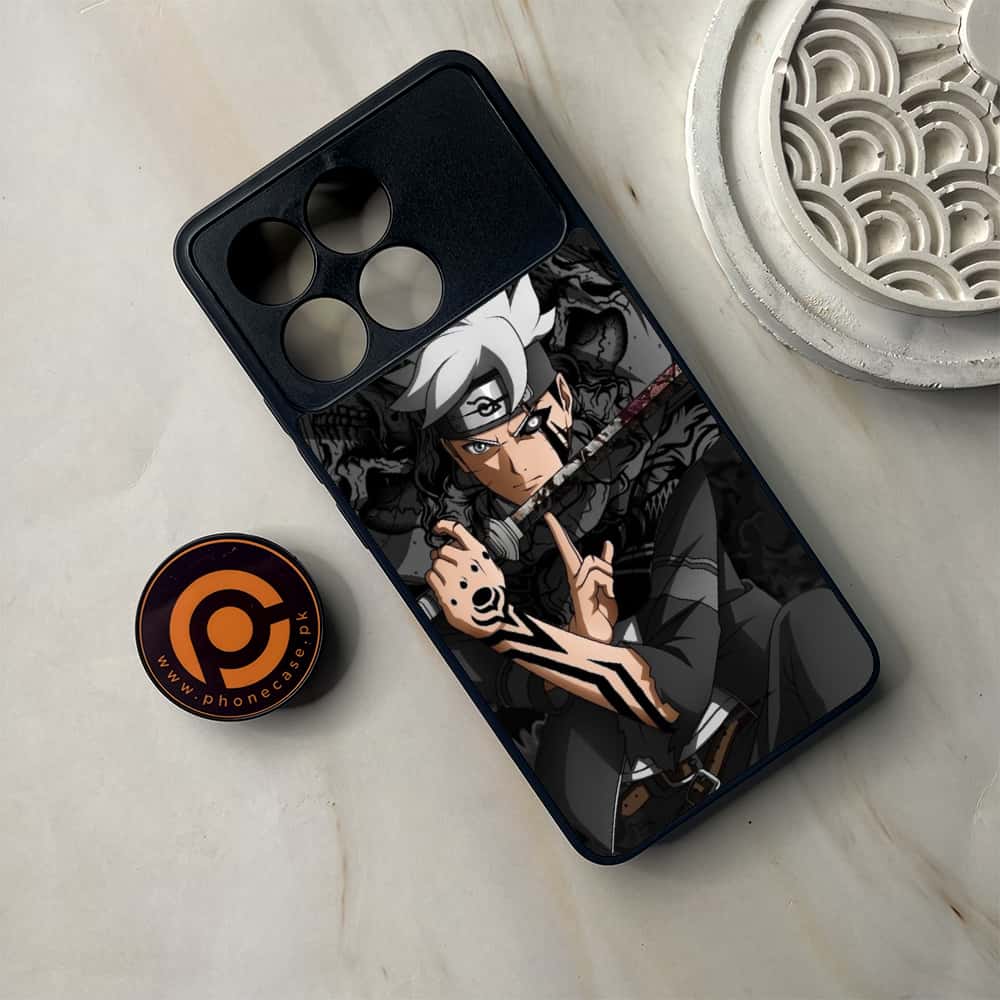 Xiaomi Poco F6 Pro - Anime 2.0 Series - Premium Metal Printed soft Bumper shock Proof Case