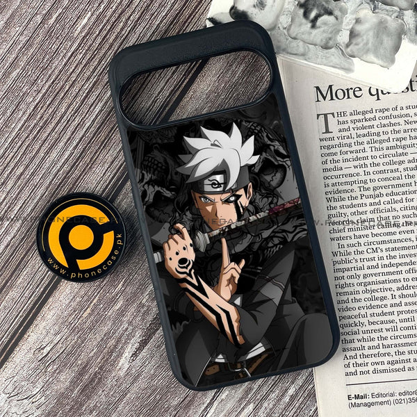 Google Pixel 9 Pro - Anime 2.0 Series - Premium Printed Glass soft Bumper shock Proof Case