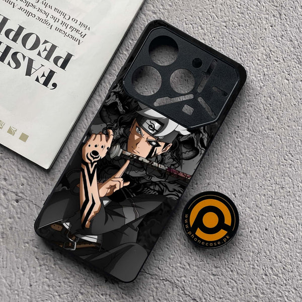 Tecno Pova 6 Neo - Anime 2.0 Series - Premium Metal  Printed soft Bumper shock Proof Case