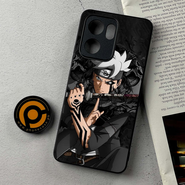 Oppo A5x - Anime 2.0 Series - Premium Metal Printed Soft Bumper Shockproof Case