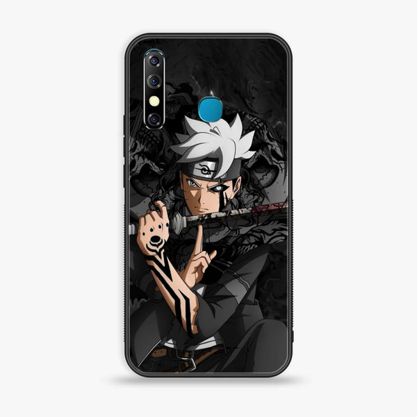 Infinix Hot 8 - Anime 2.0 Series - Premium Metal Printed soft Bumper Shock Proof Case