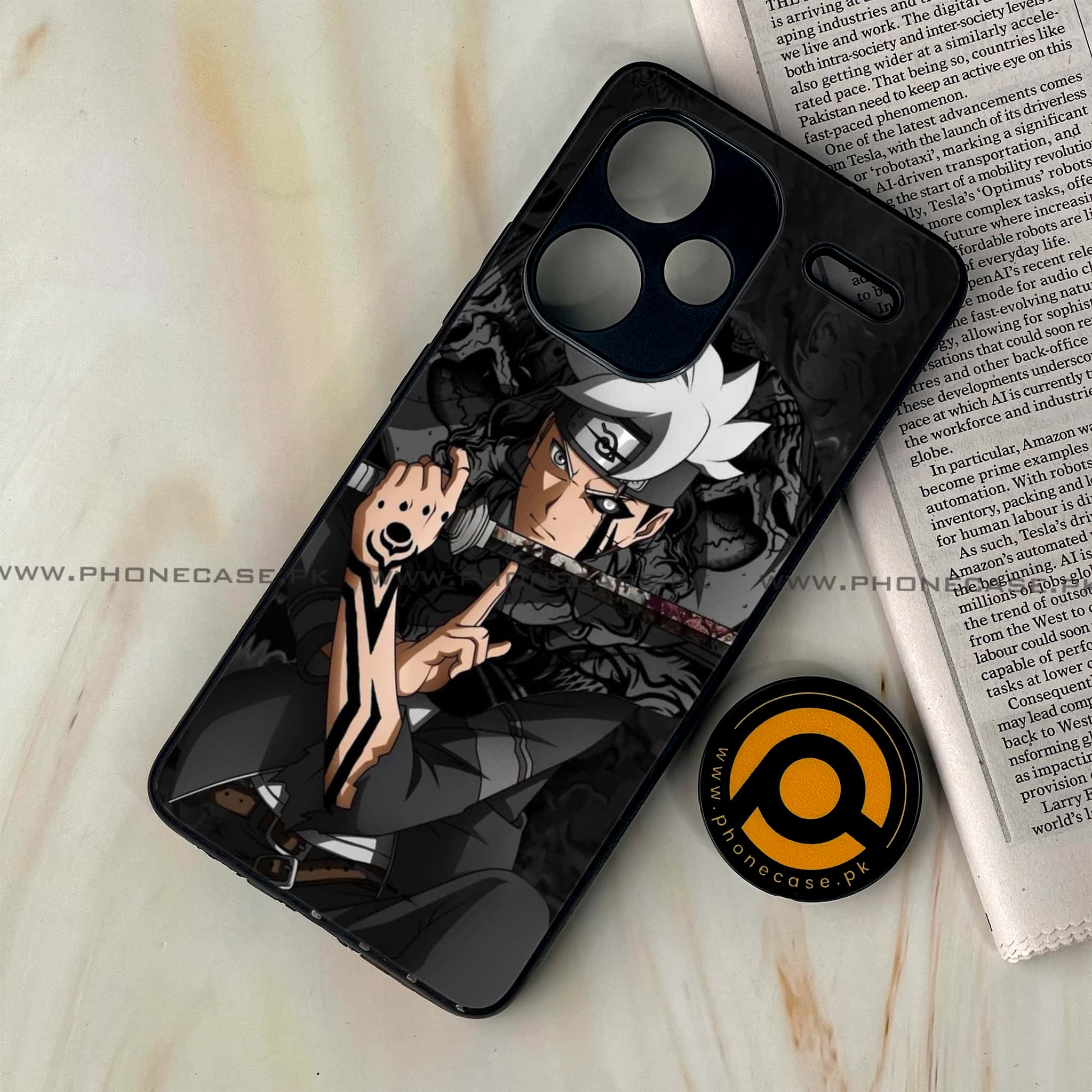 Anime Redmi Note Pro Back Cover Printed Anime Redmi Back Cover