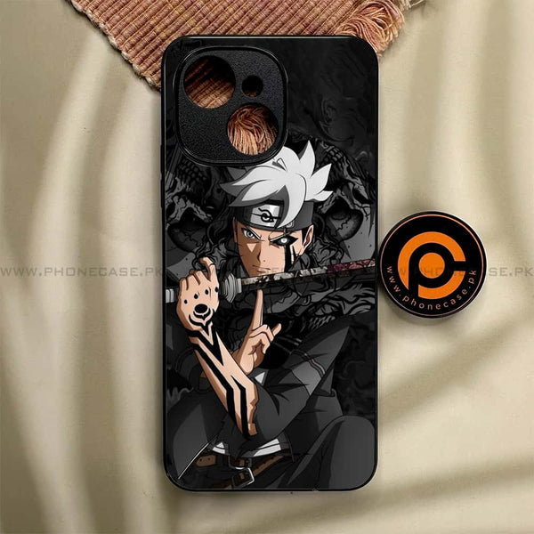 Tecno Spark 40C - Anime 2.0 Series - Premium Metal Printed soft Bumper shock Proof Case