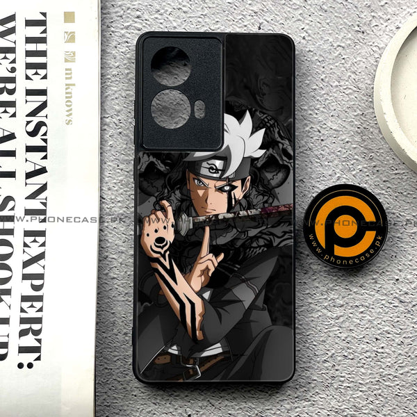 Moto G85 - Anime 2.0 Series - Premium Printed Glass soft Bumper shock Proof Case