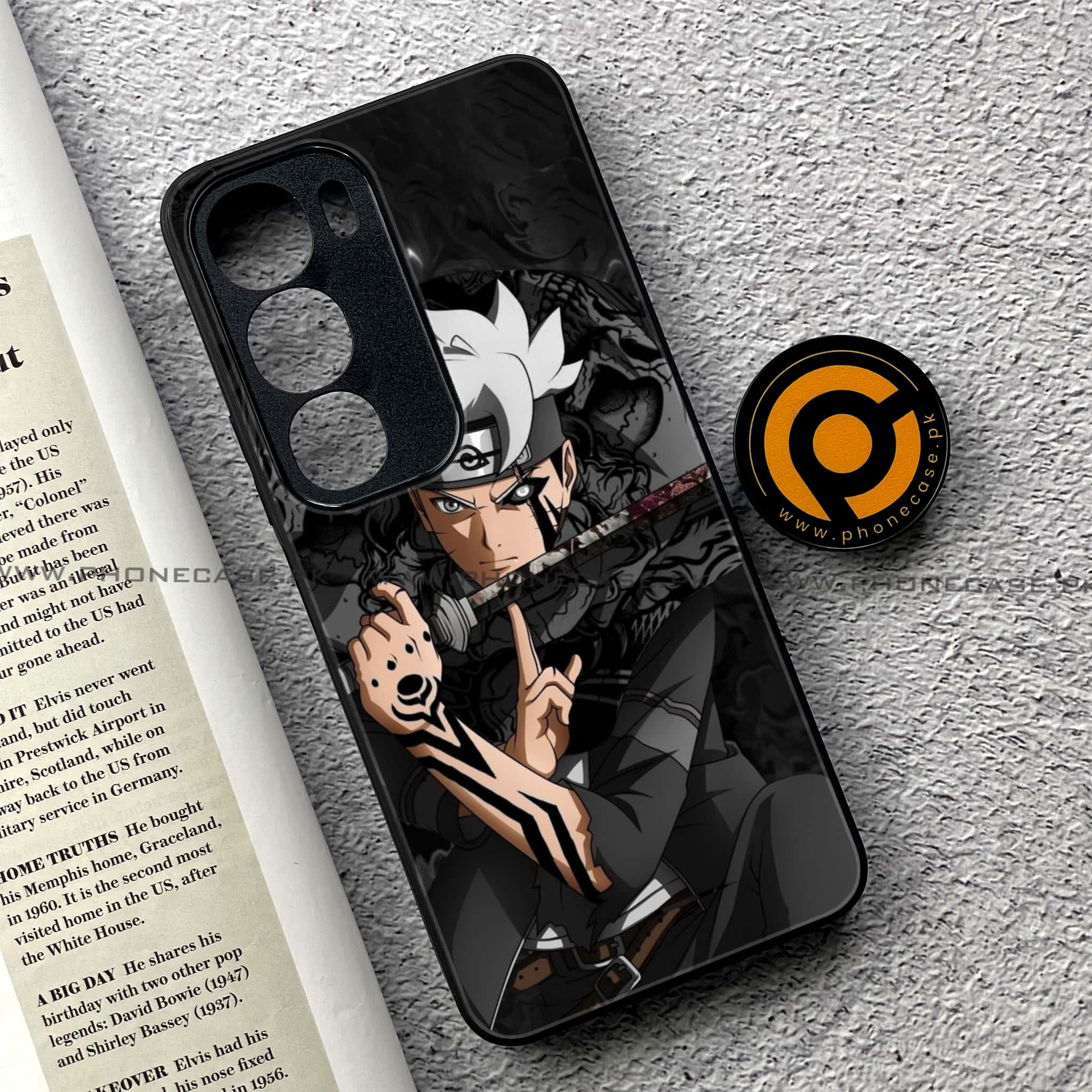 Vivo Y19s Pro - Anime 2.0 Series - Premium Metal Printed soft Bumper shock Proof Case