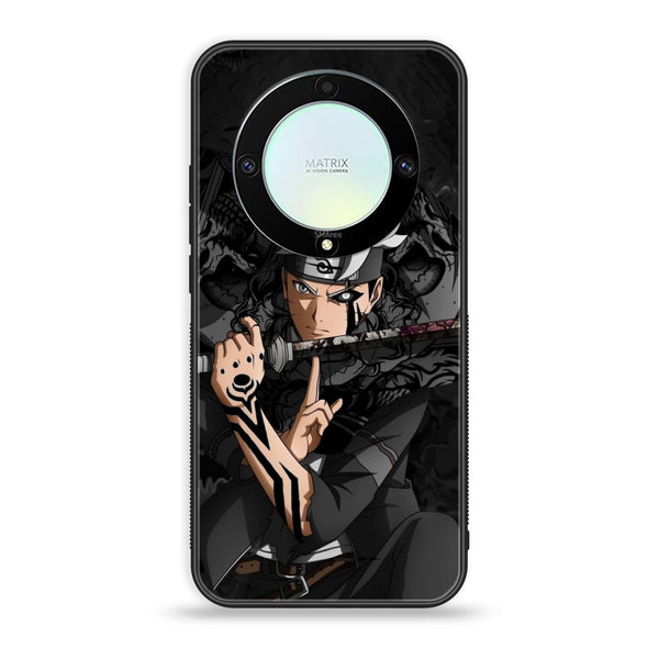 HONOR X9A - Anime 2.0 Series - Premium Printed Glass soft Bumper shock Proof Case