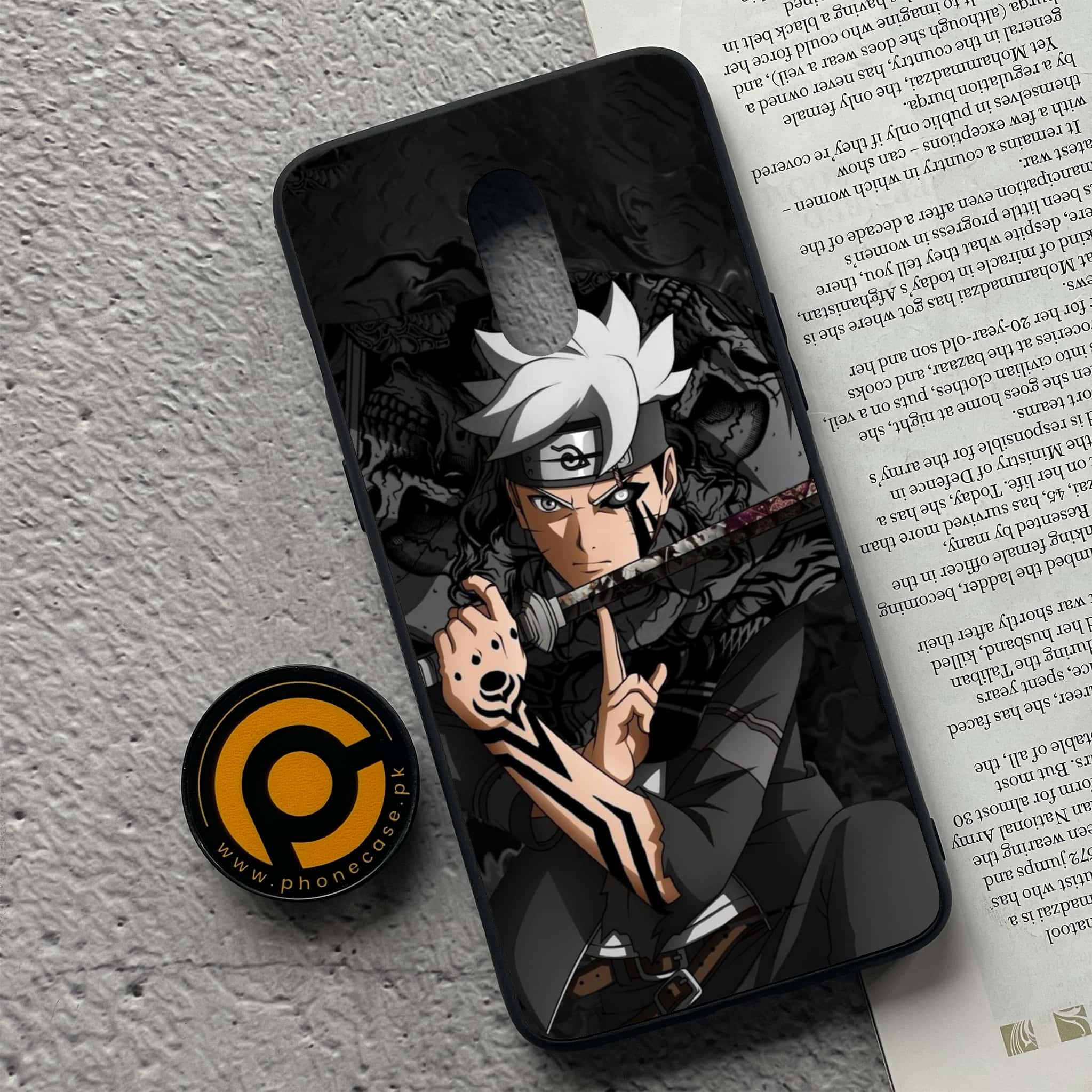 OnePlus 7 - Anime 2.0 Series - Premium Printed Glass soft Bumper shock Proof Case