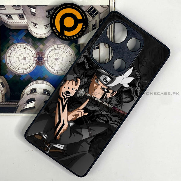 Redmi Note 13 Pro 4G - Anime 2.0 Design 1 - Premium Metal Printed soft Bumper shock Proof Case