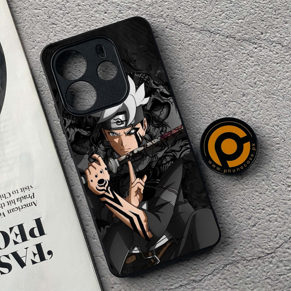 Xiaomi Redmi Note 14 - Anime 2.0 Series - Premium Printed Glass soft Bumper shock Proof Case