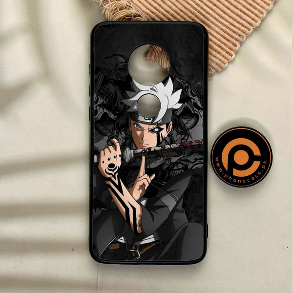 Moto G7 - Anime 2.0 Series - Premium Printed Glass soft Bumper shock Proof Case