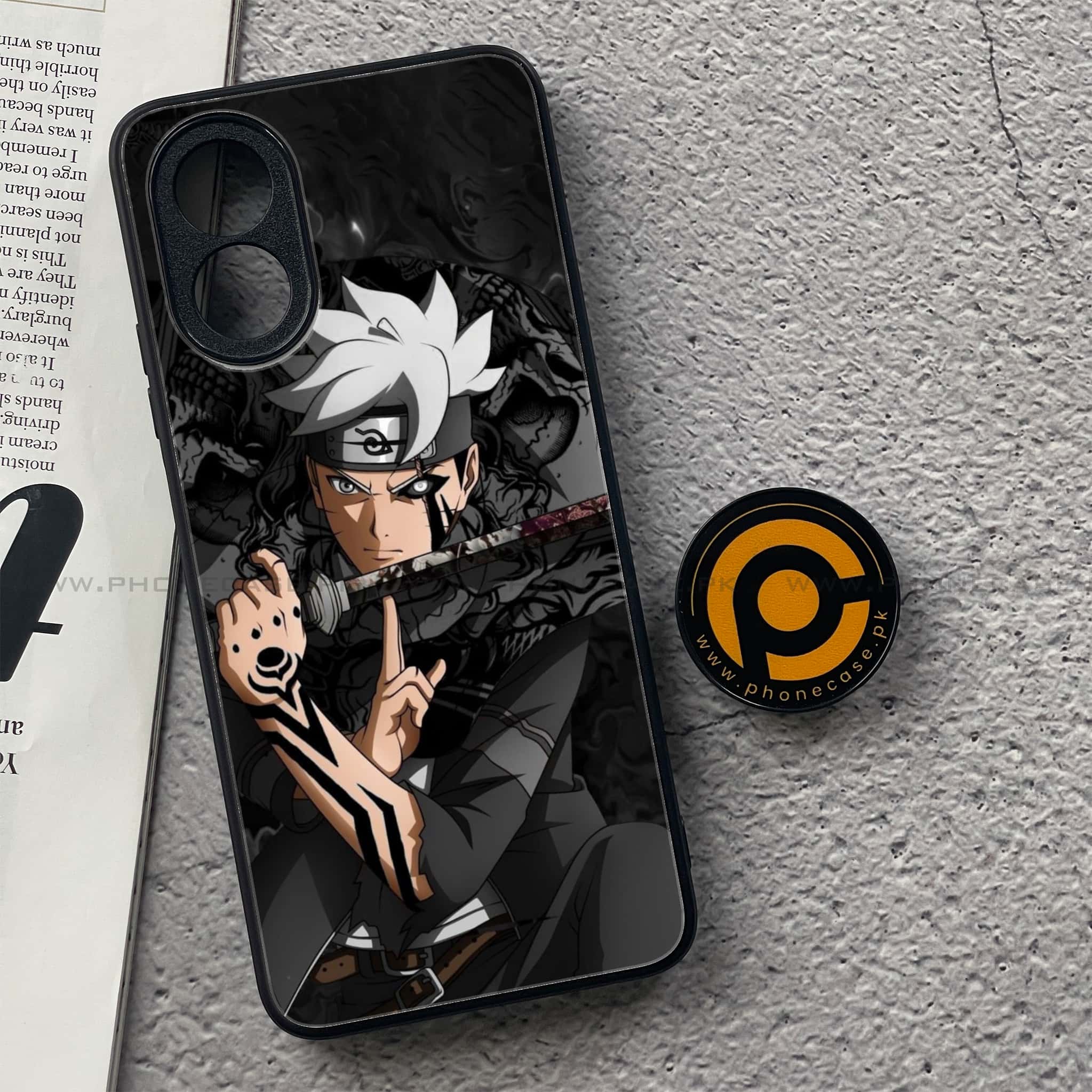 Oppo A18 4G - Anime 2.0 Series - Premium Printed Glass soft Bumper shock Proof Case