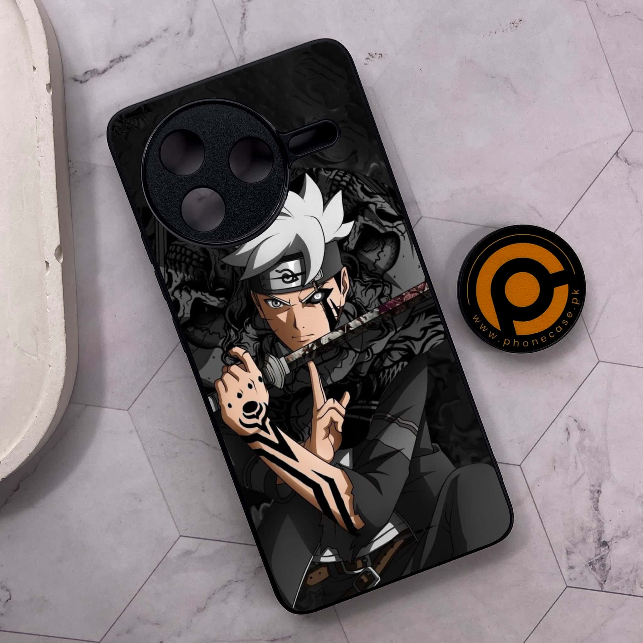 Xiaomi Poco F7 Pro 5G - Anime 2.0 Series - Premium Metal Printed soft Bumper shock Proof Case