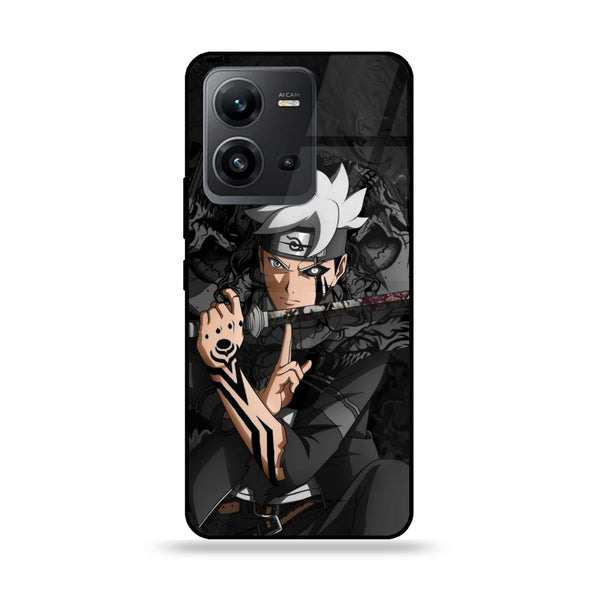 Vivo V25 5G - Anime 2.0 Series - Premium Printed Glass soft Bumper shock Proof Case