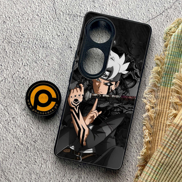 Vivo V40 Pro - Anime 2.0 Series - Premium Metal Printed soft Bumper shock Proof Case