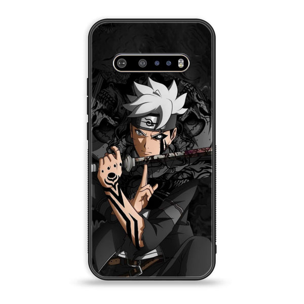 LG V60 Anime 2.0 Series Premium Printed Glass soft Bumper shock Proof Case