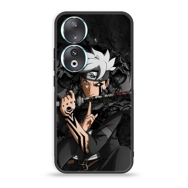 Huawei Honor 90 - Anime 2.0 Series - Premium Printed Glass soft Bumper shock Proof Case