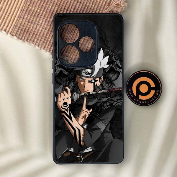 Realme GT 6 - Anime 2.0 Series - Premium Metal Printed soft Bumper shock Proof Case