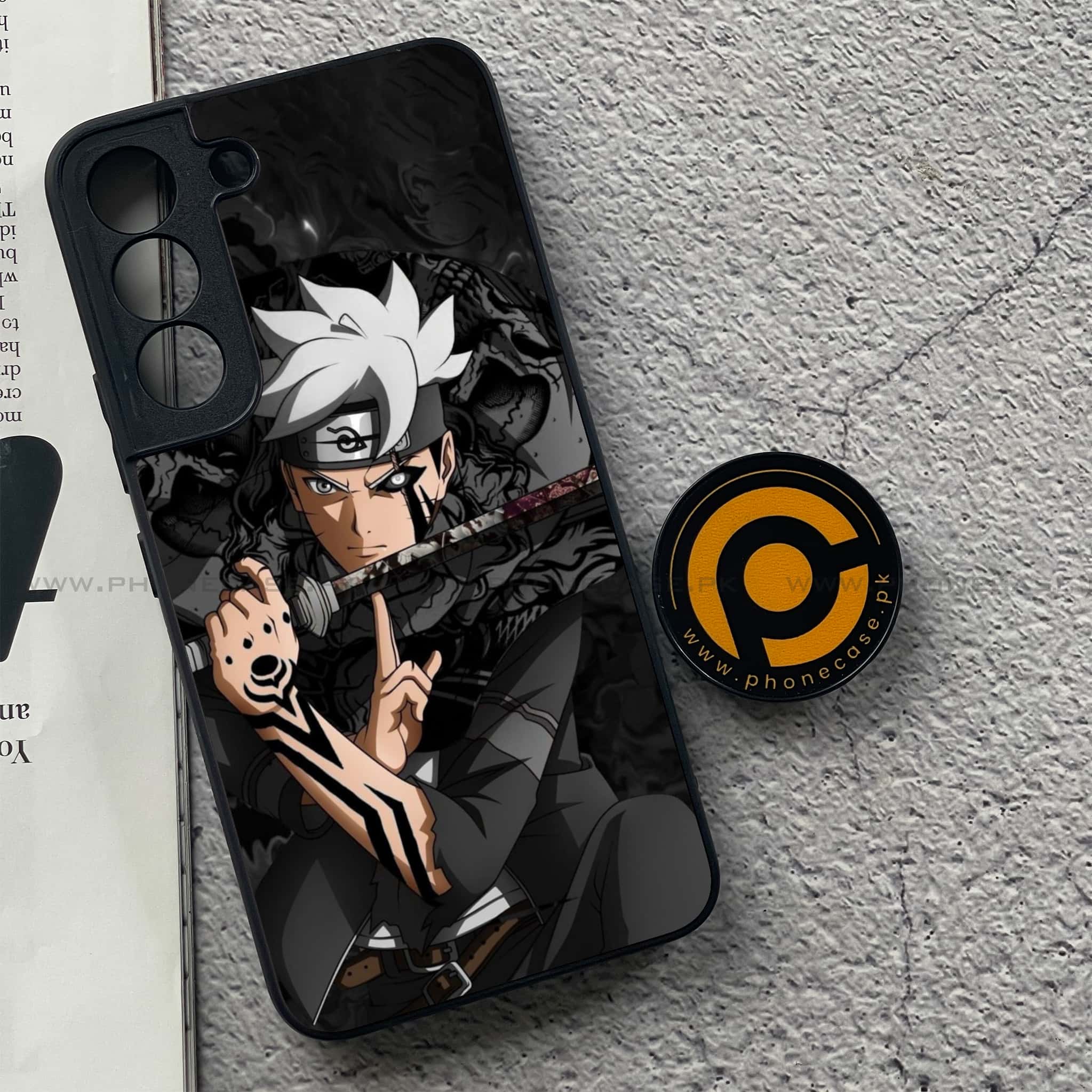 Samsung Galaxy S22 - Anime 2.0  Series - Premium Metal Printed soft Bumper shock Proof Case
