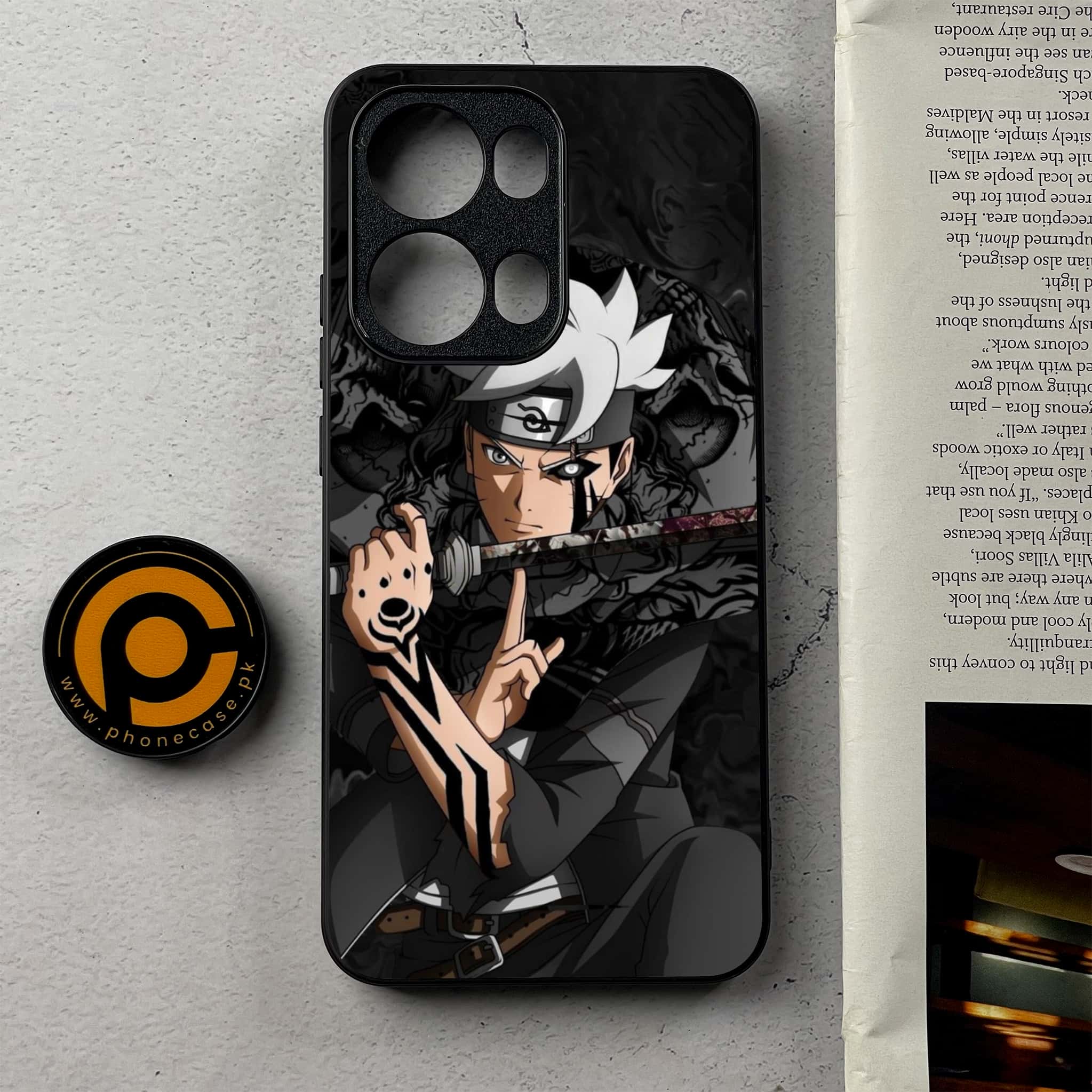 Oppo Reno 13 Pro - Anime 2.0 Series - Premium Metal Printed Soft Bumper Shockproof Case
