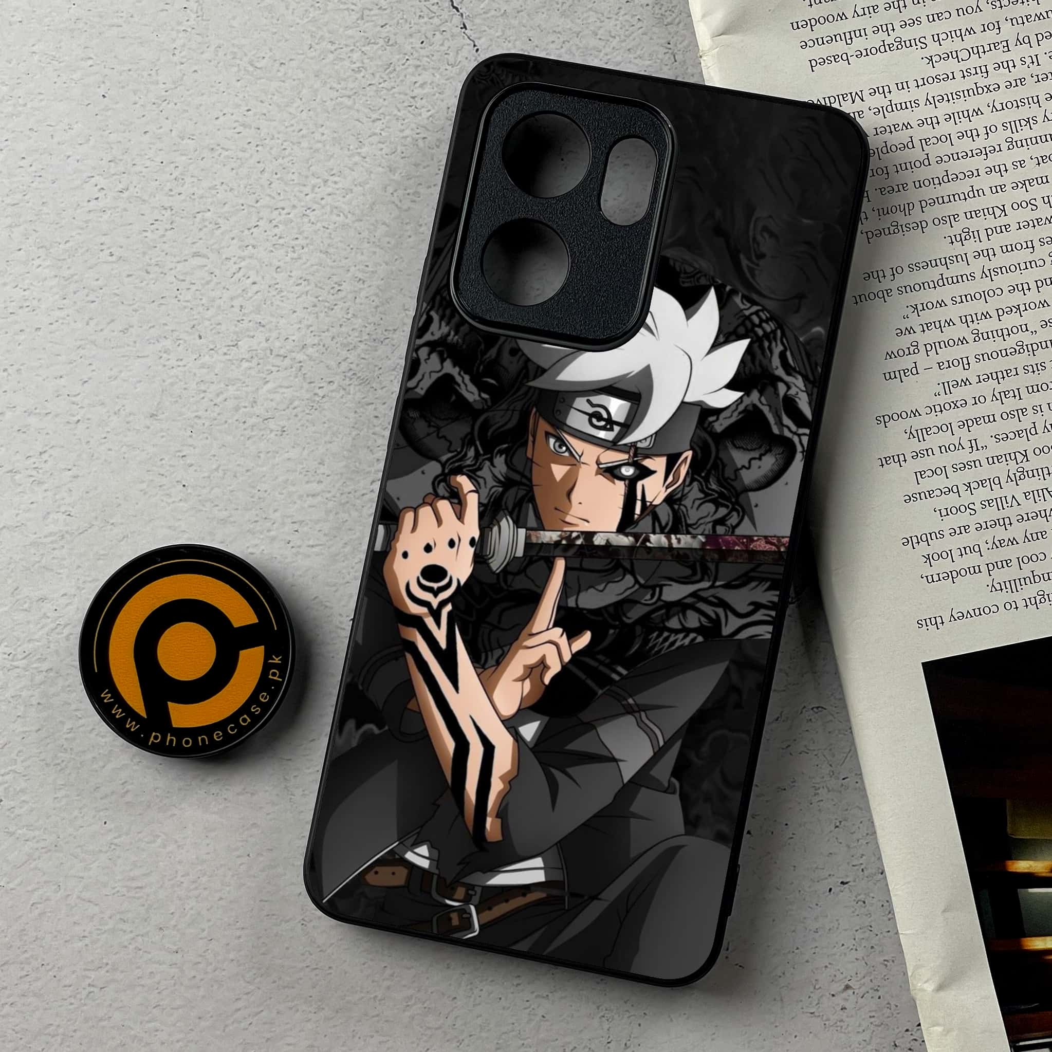 Oppo Reno 13F - Anime 2.0 Series - Premium Metal Printed Soft Bumper Shockproof Case