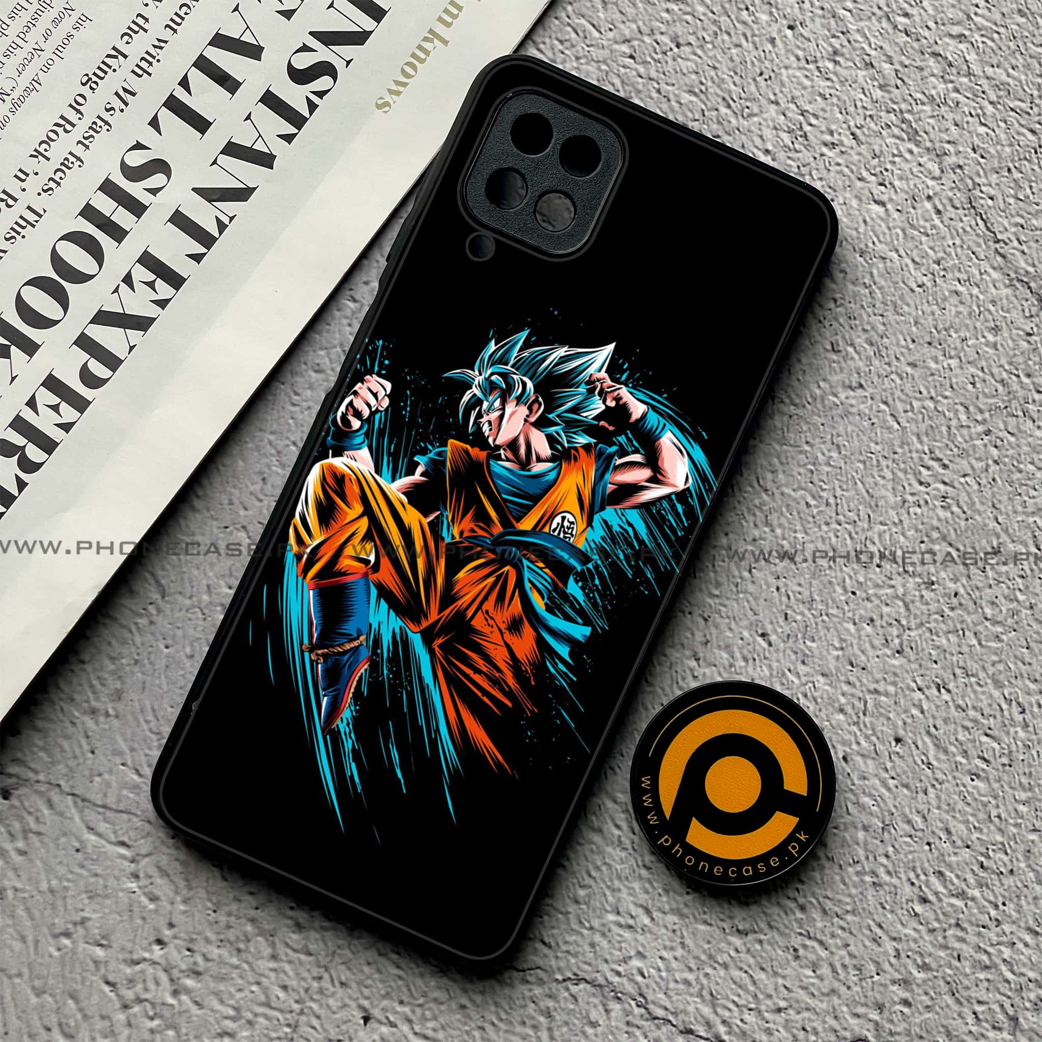Samsung Galaxy A12 / A12 Nacho - Anime 2.0 Series - Premium Printed Glass soft Bumper shock Proof Case