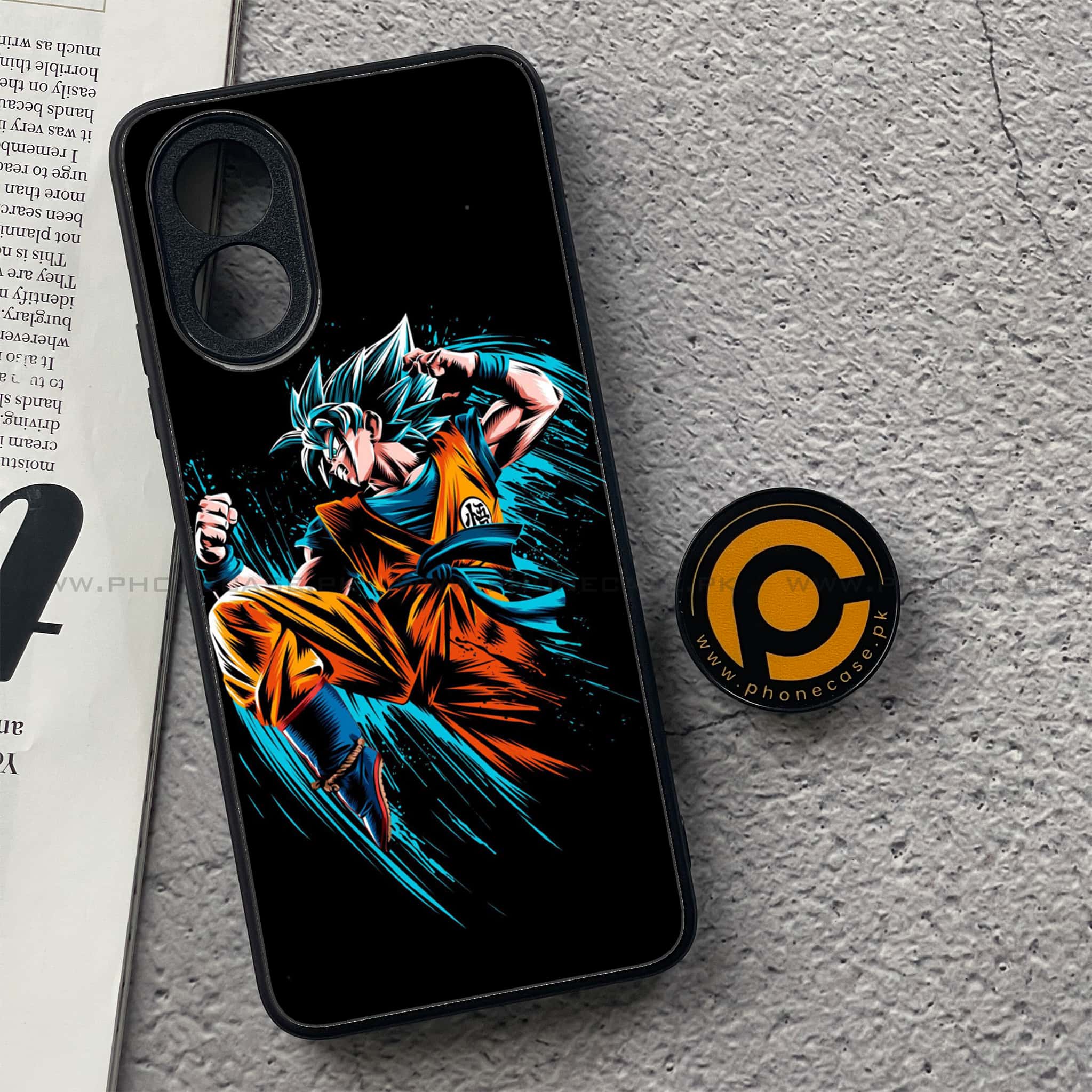 Oppo A18 4G - Anime 2.0 Series - Premium Printed Glass soft Bumper shock Proof Case