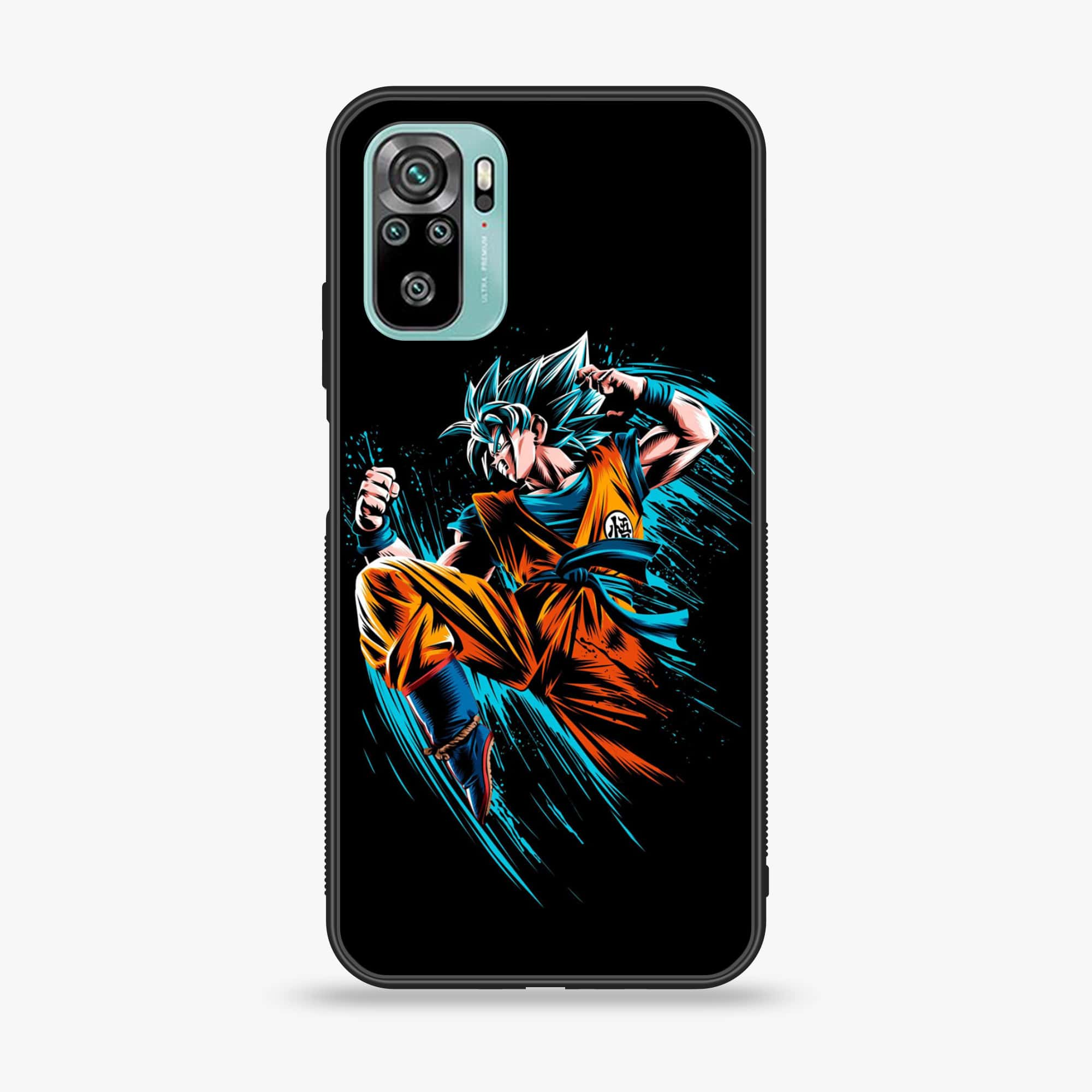 Xiaomi Redmi Note 10 - Anime 2.0 Series - Premium Printed Glass soft Bumper shock Proof Case