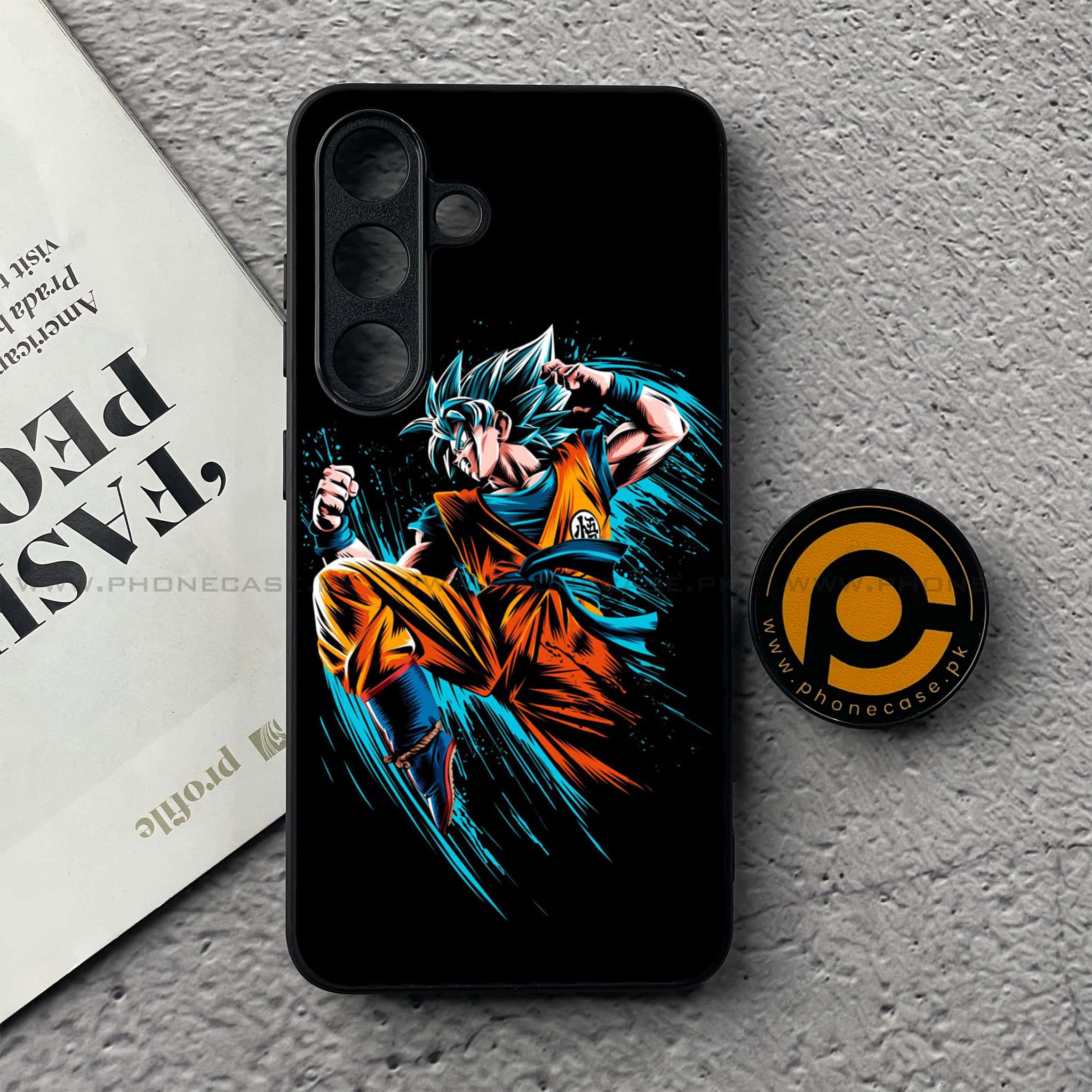 Samsung Galaxy S25 FE - Anime 2.0 Series - Premium Metal Printed soft Bumper shock Proof Case