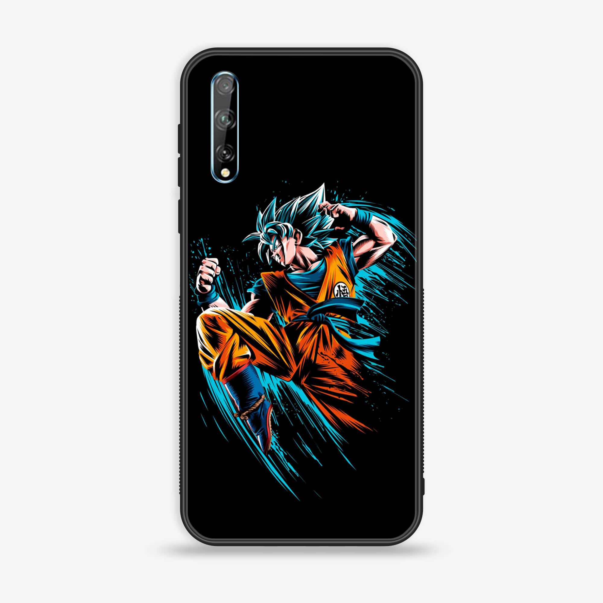 Huawei Y8p - Anime 2.0 Series - Premium Printed Glass soft Bumper shock Proof Case