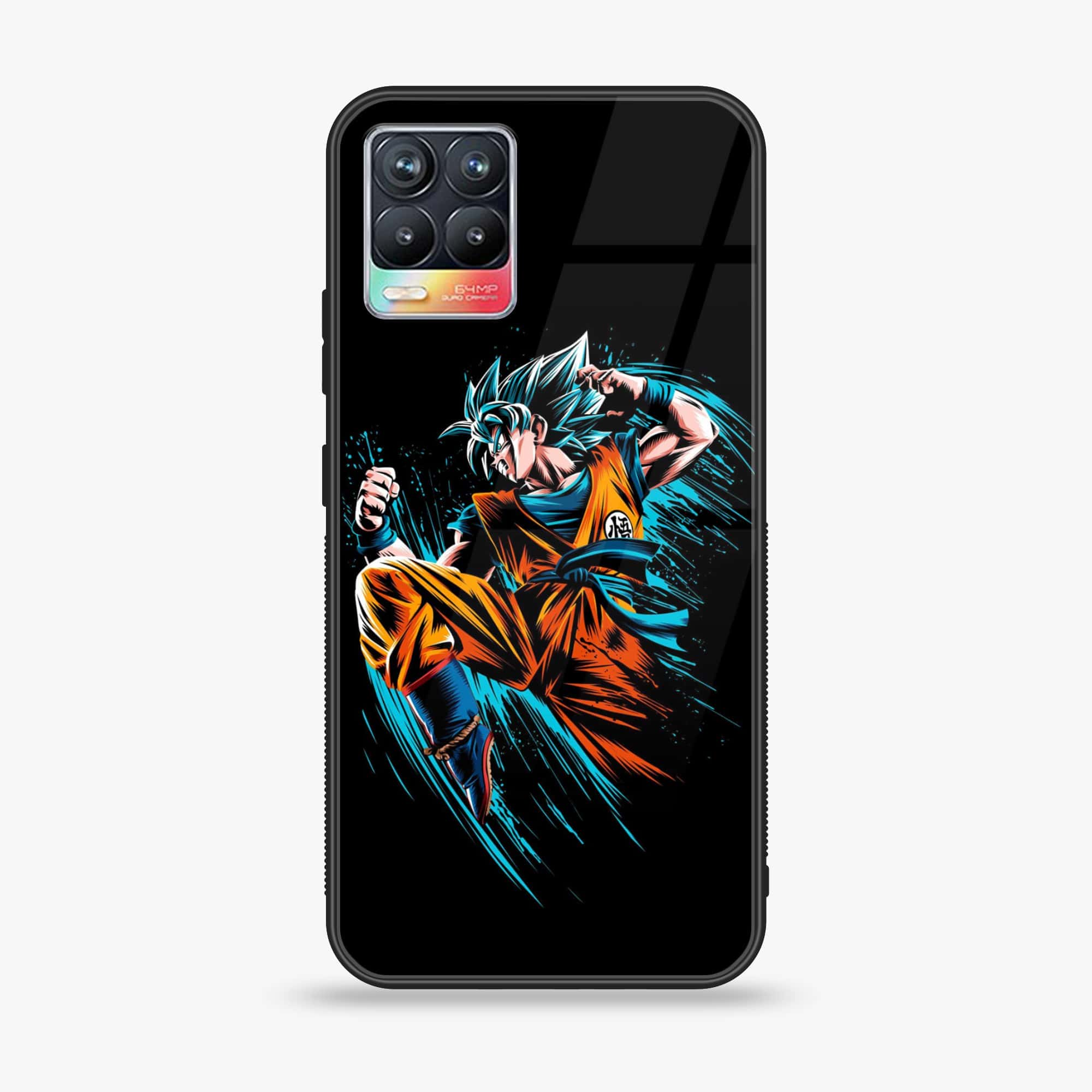 Realme 8 Pro - Anime 2.0 Series - Premium Printed Glass soft Bumper shock Proof Case