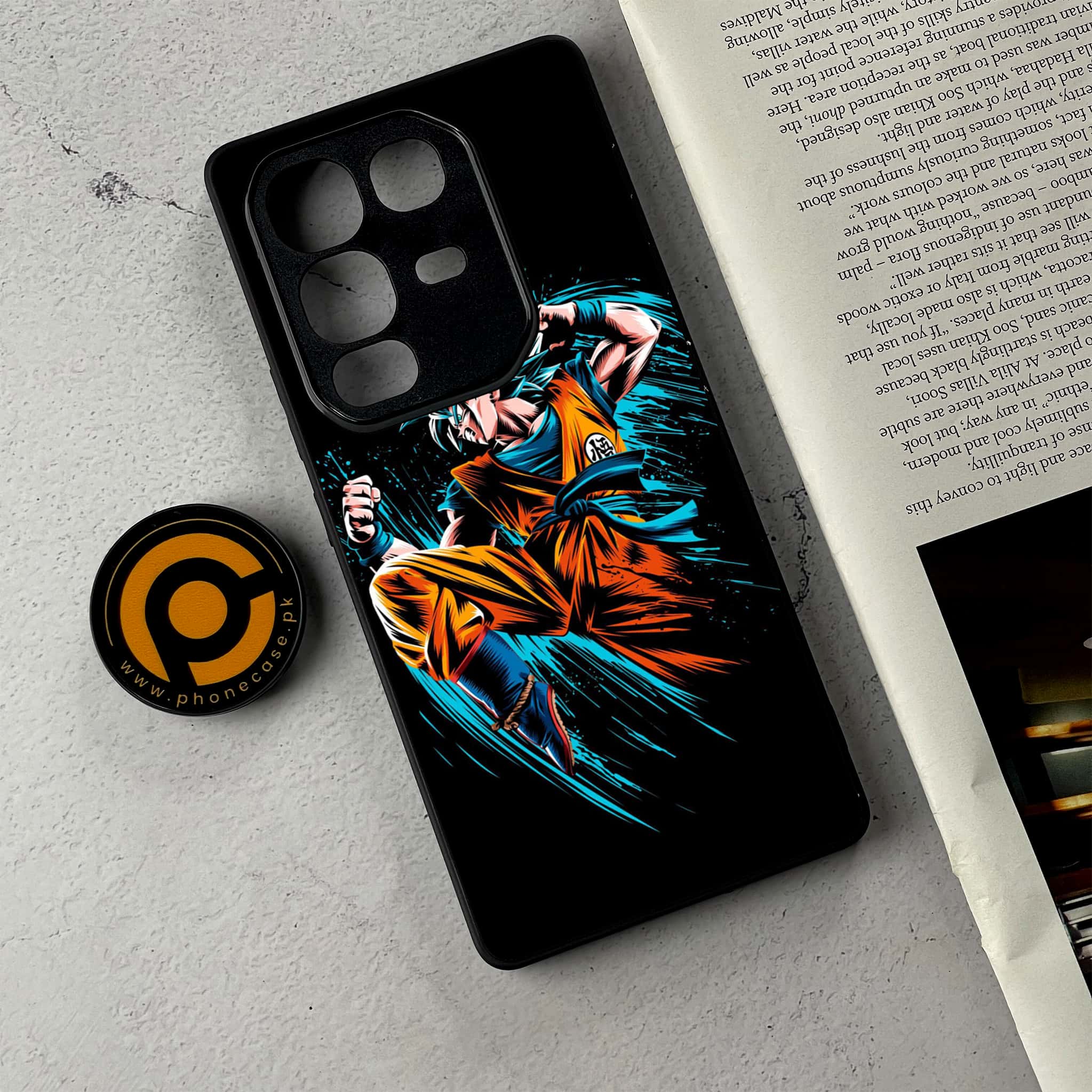 Infinix Note 50 - Anime 2.0 Series - Premium Metal Printed Soft Bumper Shockproof Case