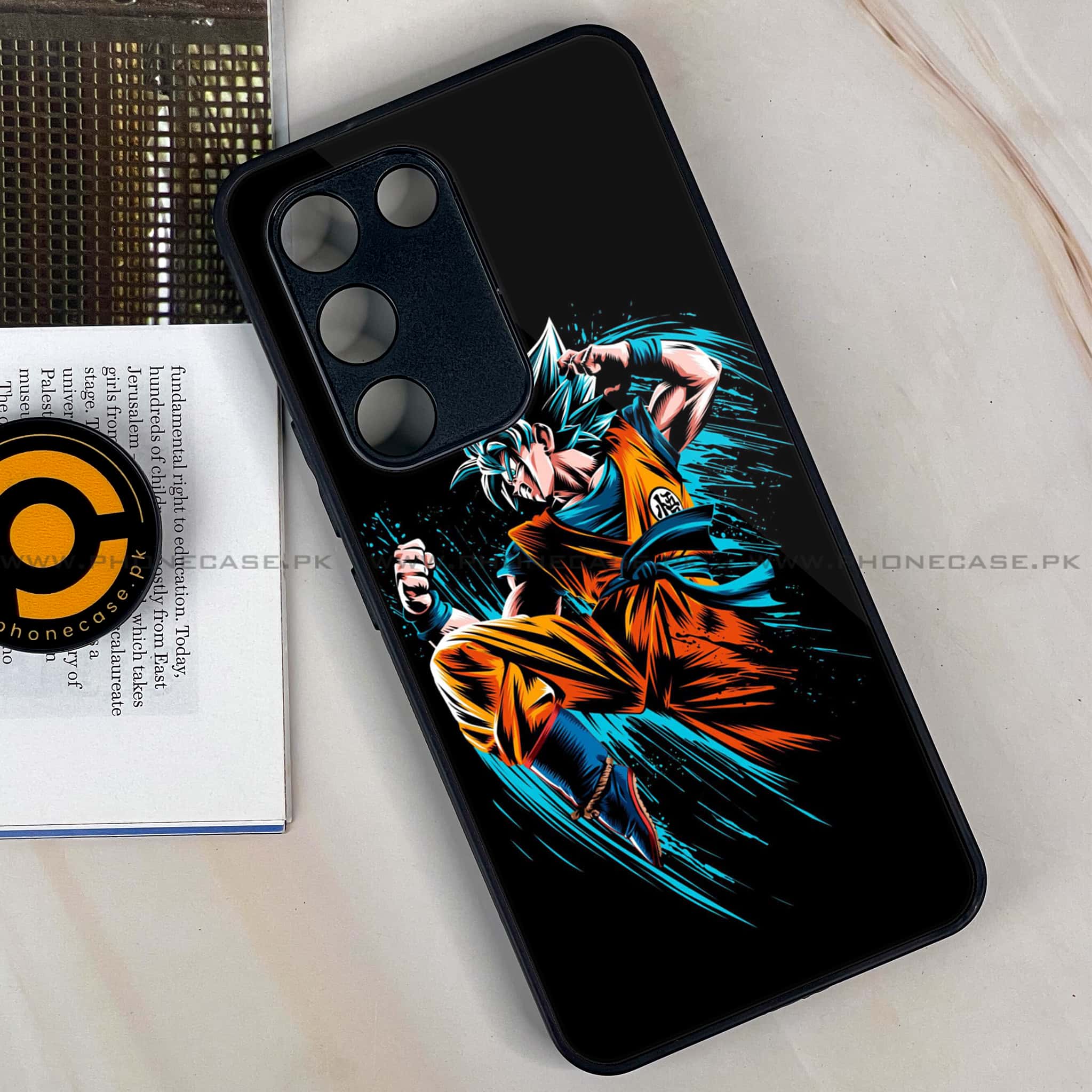 Vivo Y200e -  Anime 2.0 Series - Premium Metal Printed soft Bumper shock Proof Case