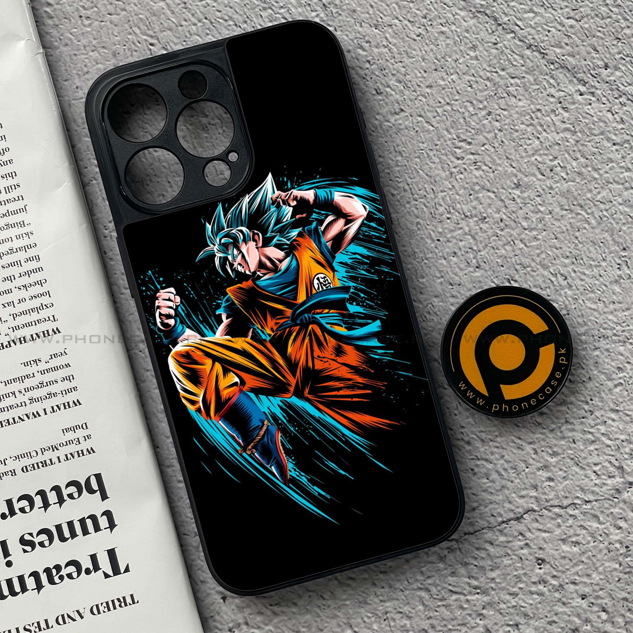 iPhone 15 Pro - Anime 2.0 Series - Premium Metal Printed soft Bumper shock Proof Case