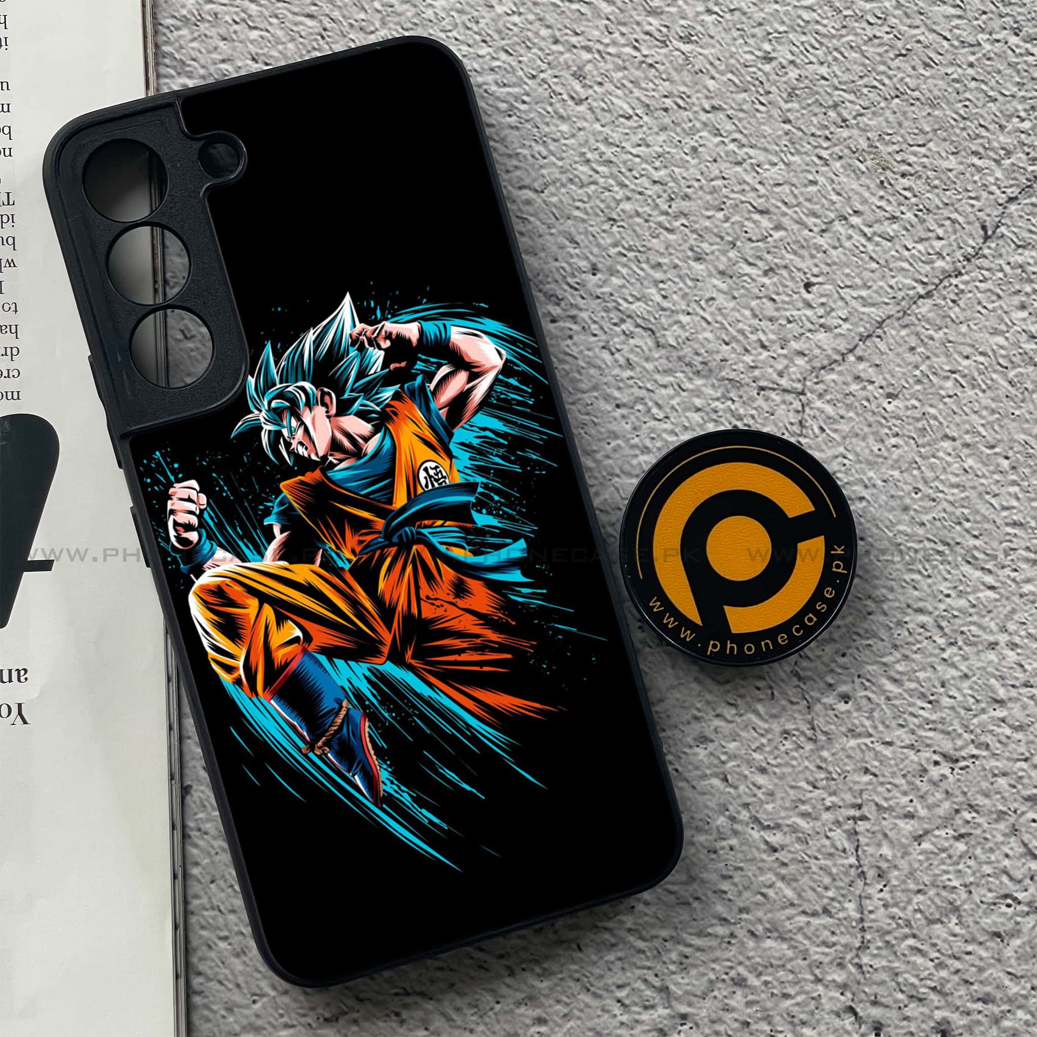 Samsung Galaxy S22 - Anime 2.0  Series - Premium Metal Printed soft Bumper shock Proof Case