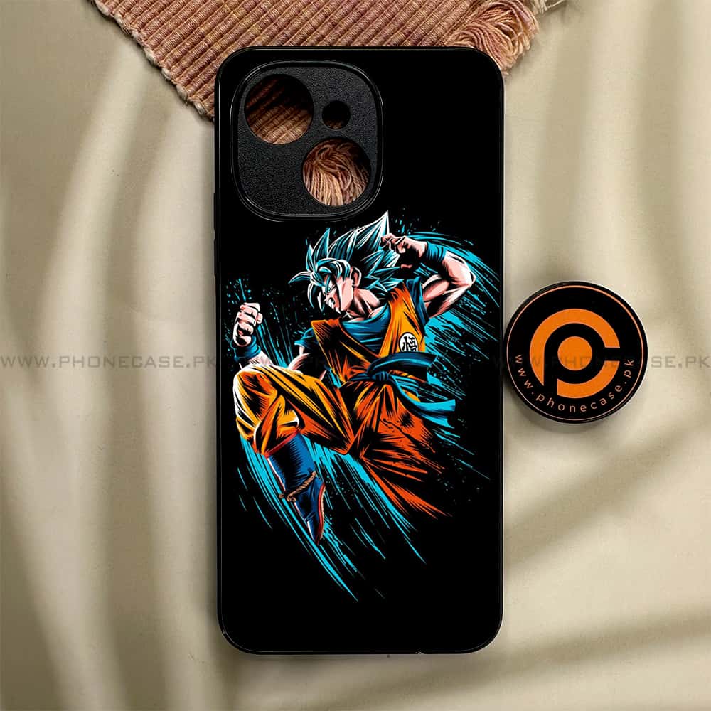 Tecno Spark 40C - Anime 2.0 Series - Premium Metal Printed soft Bumper shock Proof Case