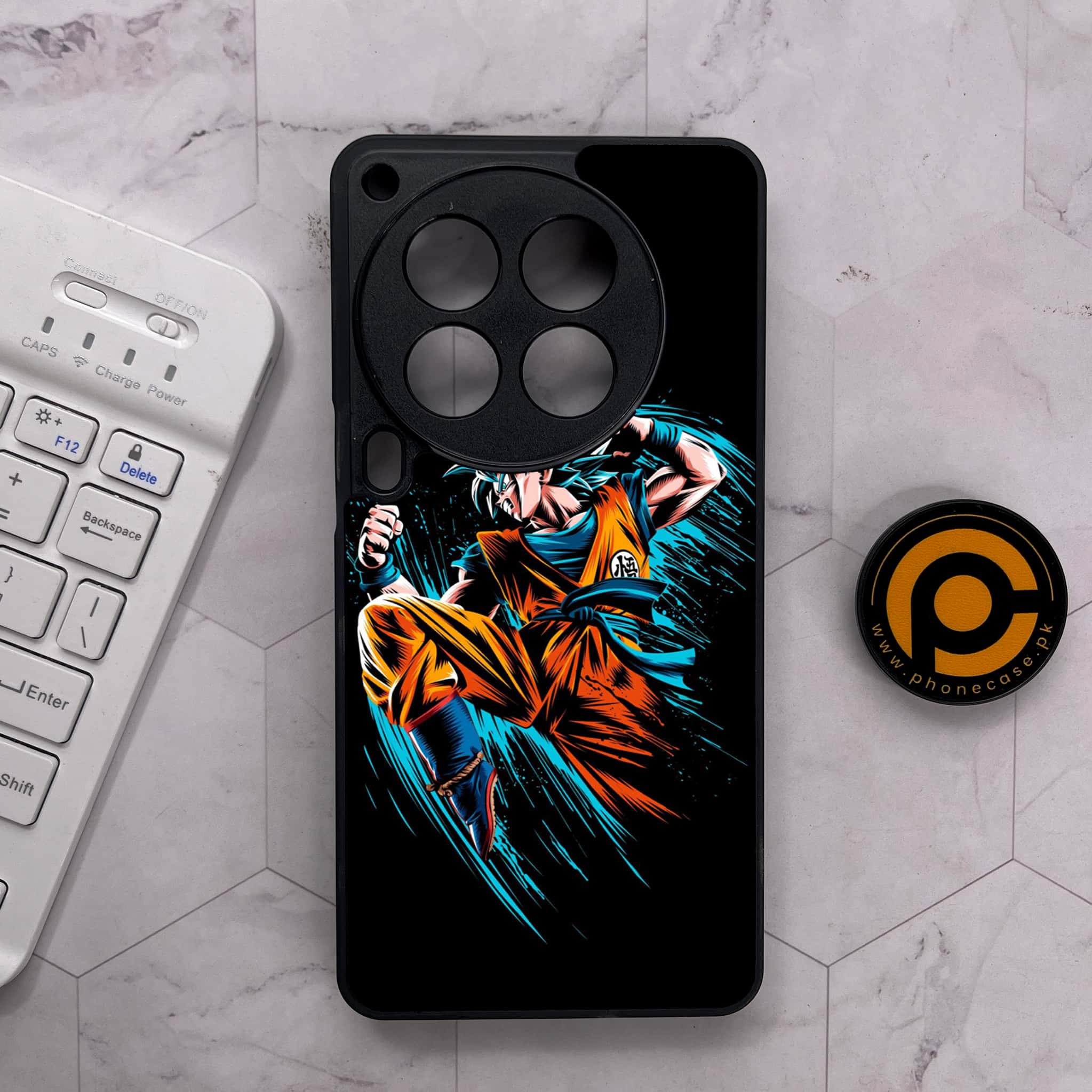 Tecno Camon 30 Premier - Anime 2.0 Series - Premium Metal Printed soft Bumper shock Proof Case