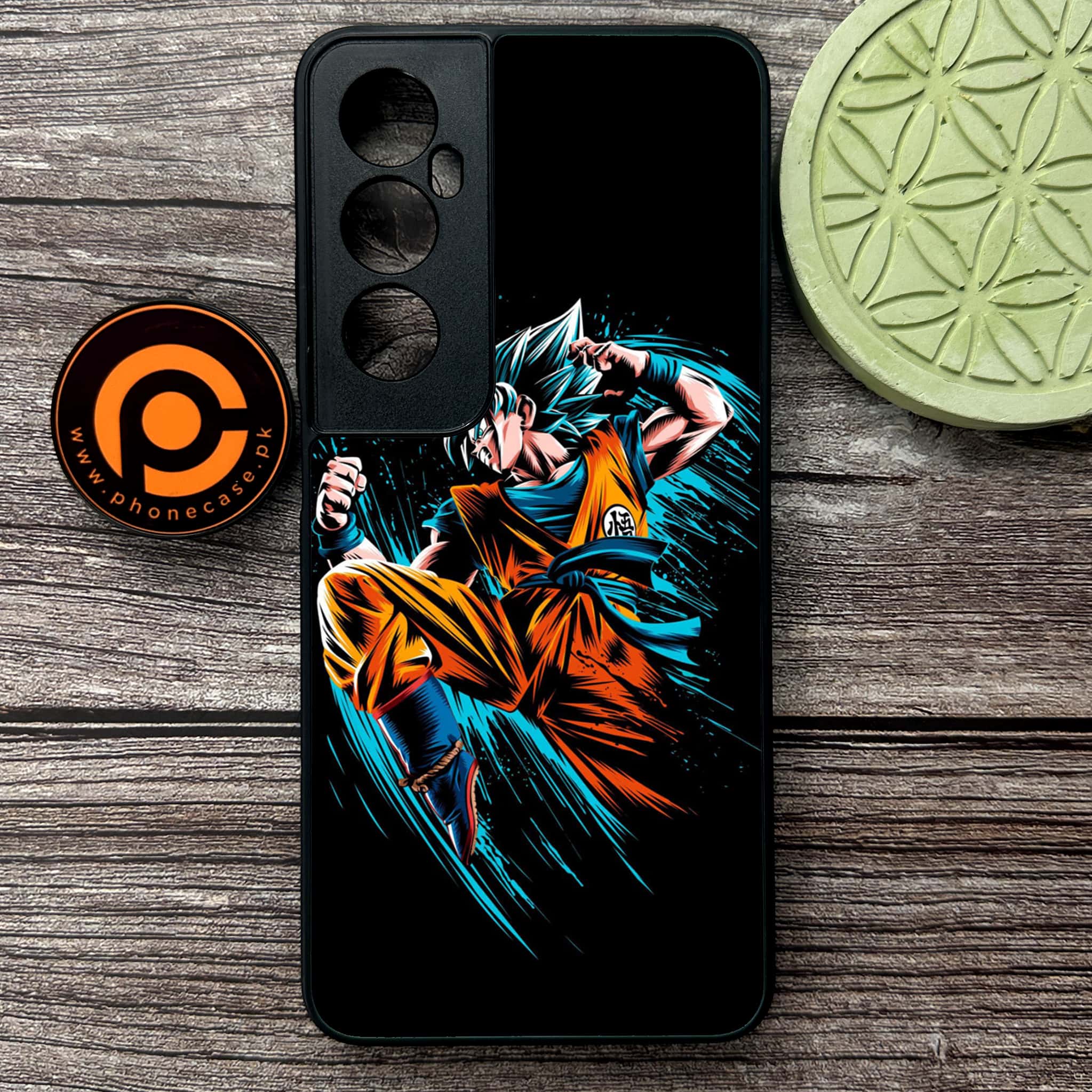 Realme C65  - Anime 2.0 Series - Premium Metal Printed soft Bumper shock Proof Case