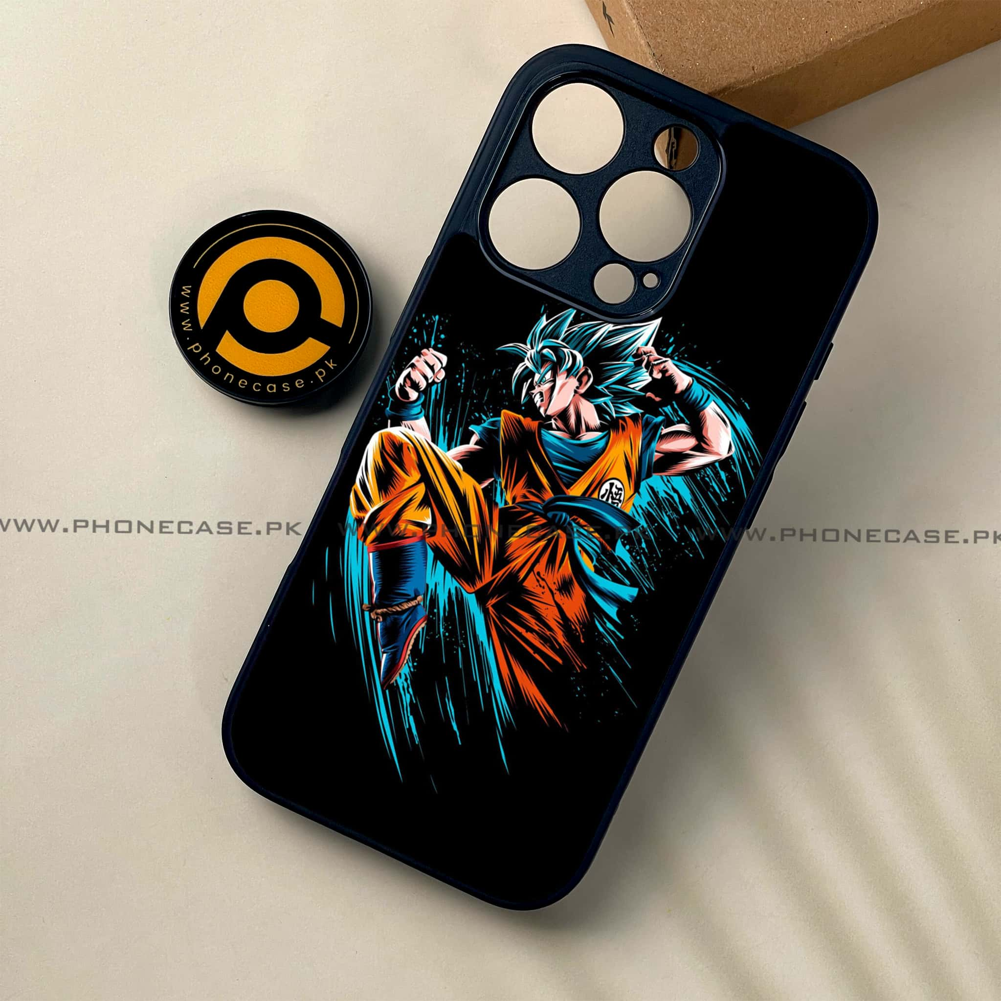 iPhone 16 Pro - Anime 2.0 Series - Premium Printed Glass soft Bumper shock Proof Case